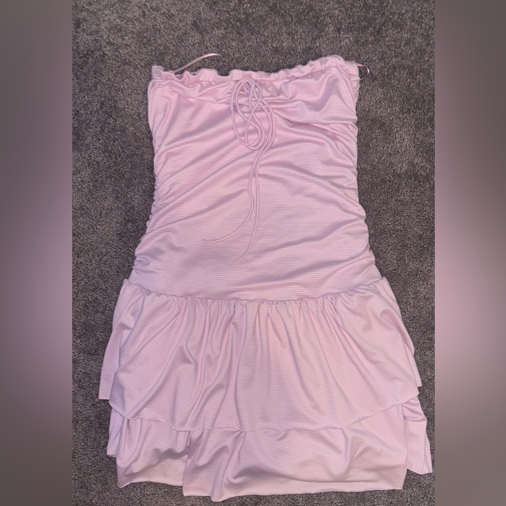 Pink Hollister Romper worn twice